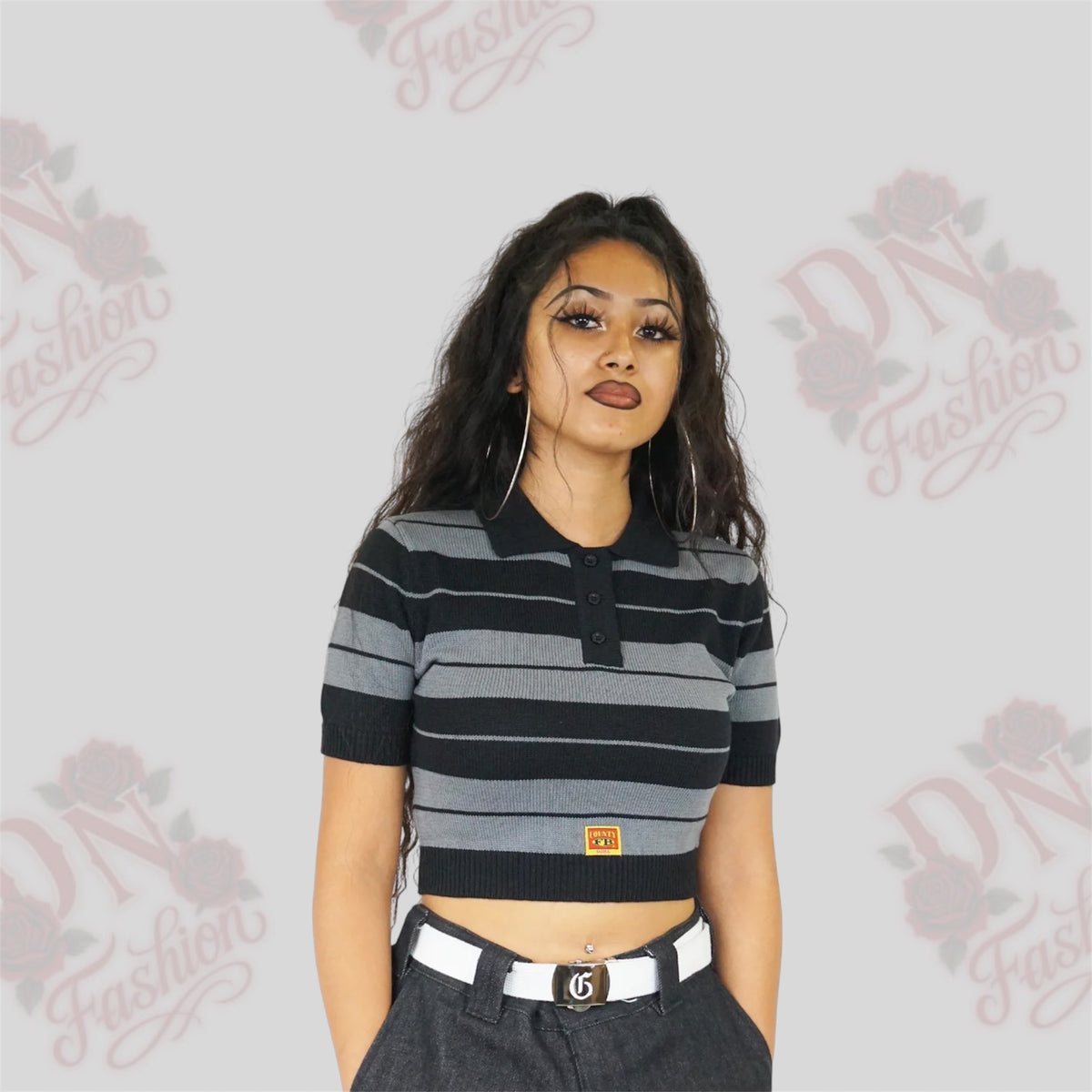 FB COUNTY CHARLIE BROWN CROP TOP